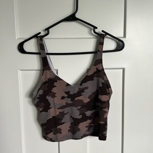 lululemon camo tank top